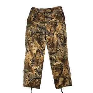 Vintage Spartan Realtree Advantage Camo Cargo Pants Mens Large 35x31 Y2K Hunting
